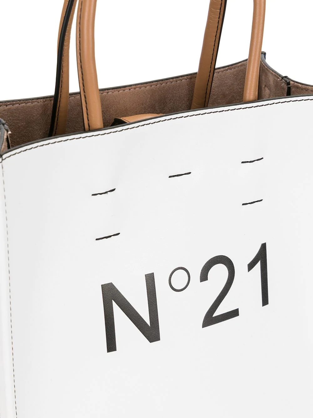 logo print tote - 4