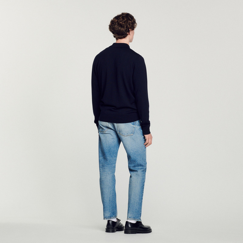 Merino wool polo shirt 6