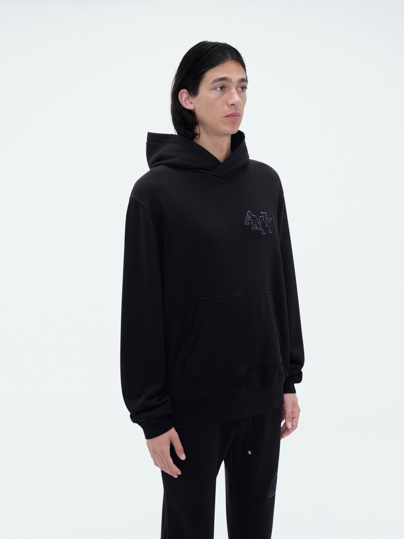 AMIRI AMIRI STAGGERED HOODIE outlook