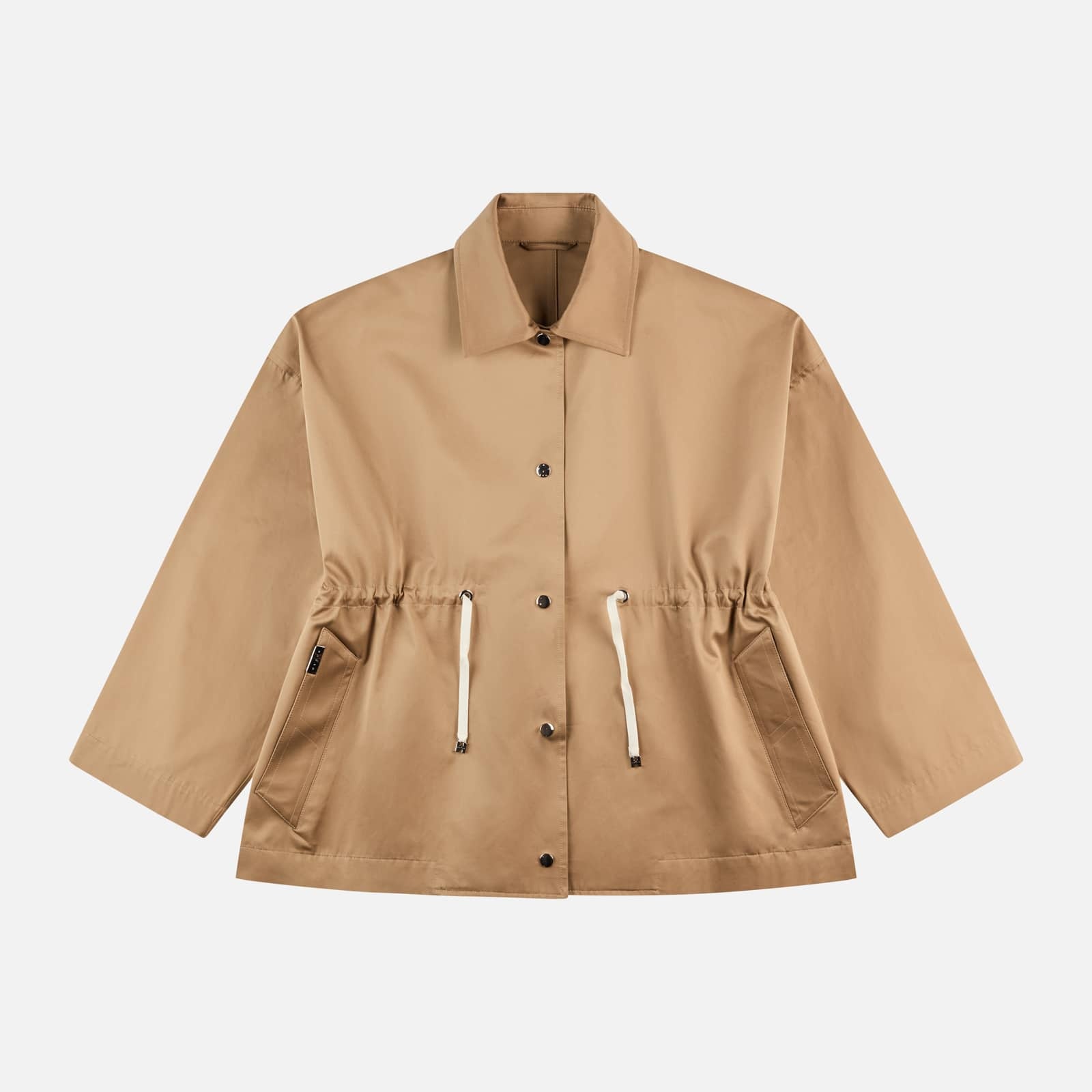 Windbreaker in cotton gabardine - 1