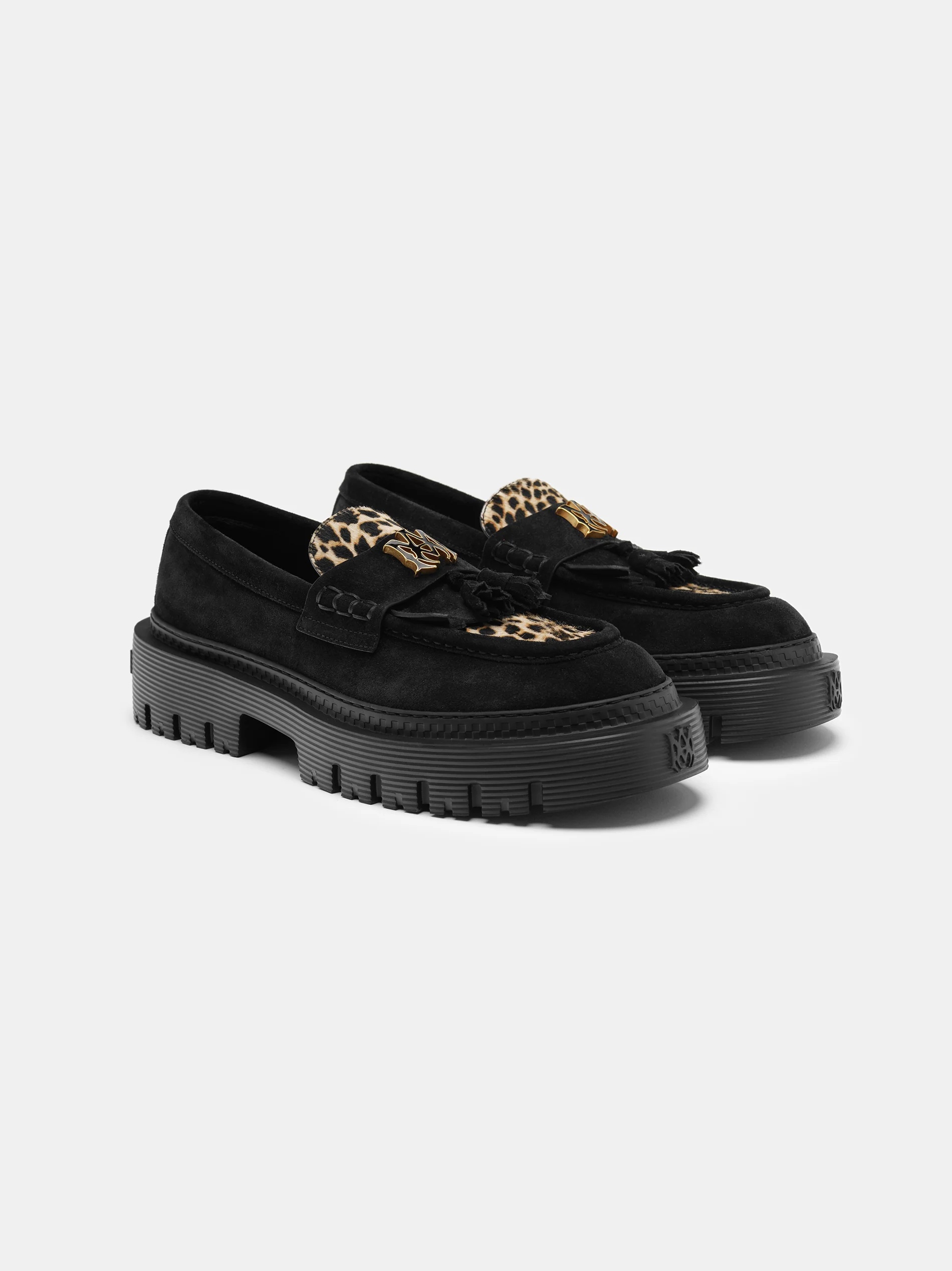 MA TASSLE LEOPARD JUMBO LOAFER - 2