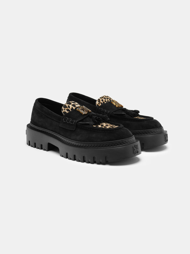 AMIRI MA TASSLE LEOPARD JUMBO LOAFER outlook