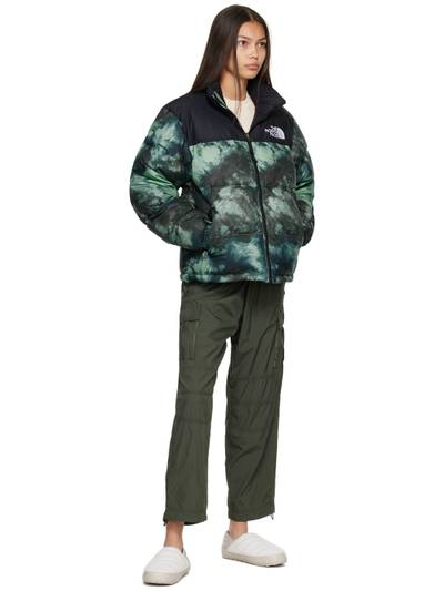 The North Face Blue 1996 Retro Nuptse Down Jacket outlook