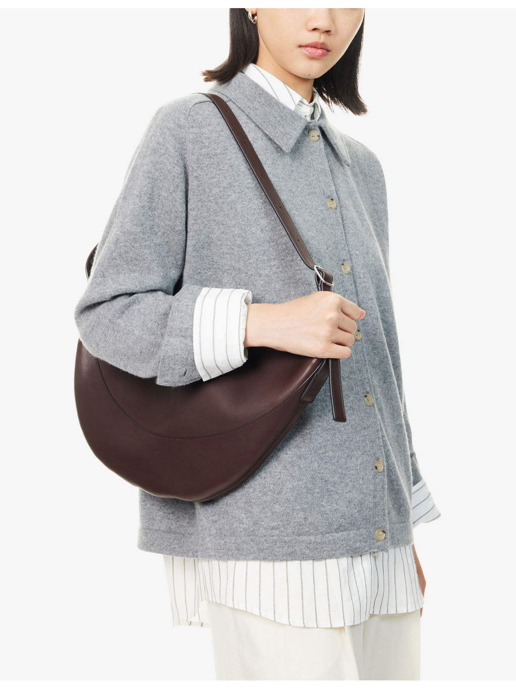 Jouve Leather Shoulder Bag - 2