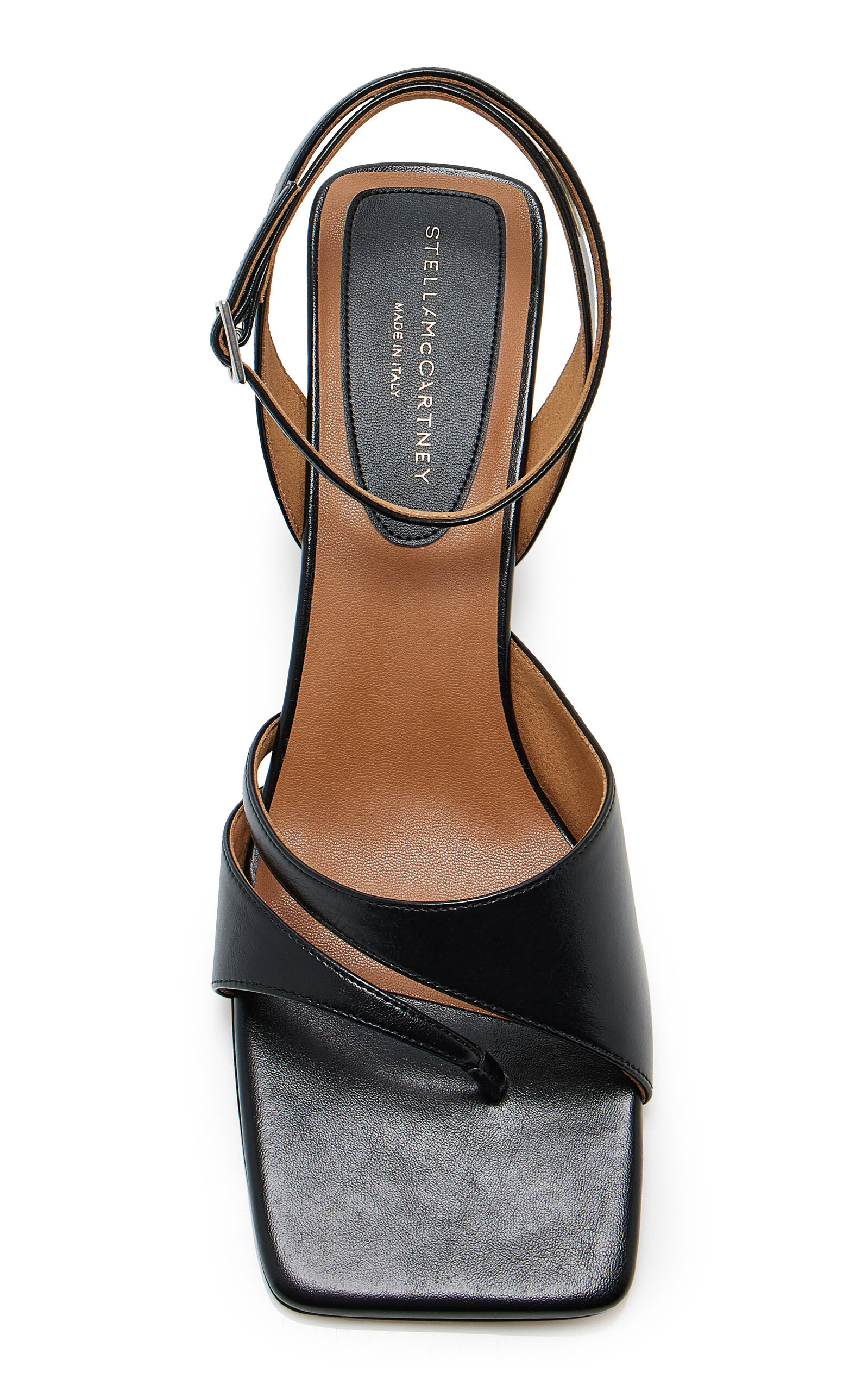 Spur Vegan-Leather Sandals black - 3