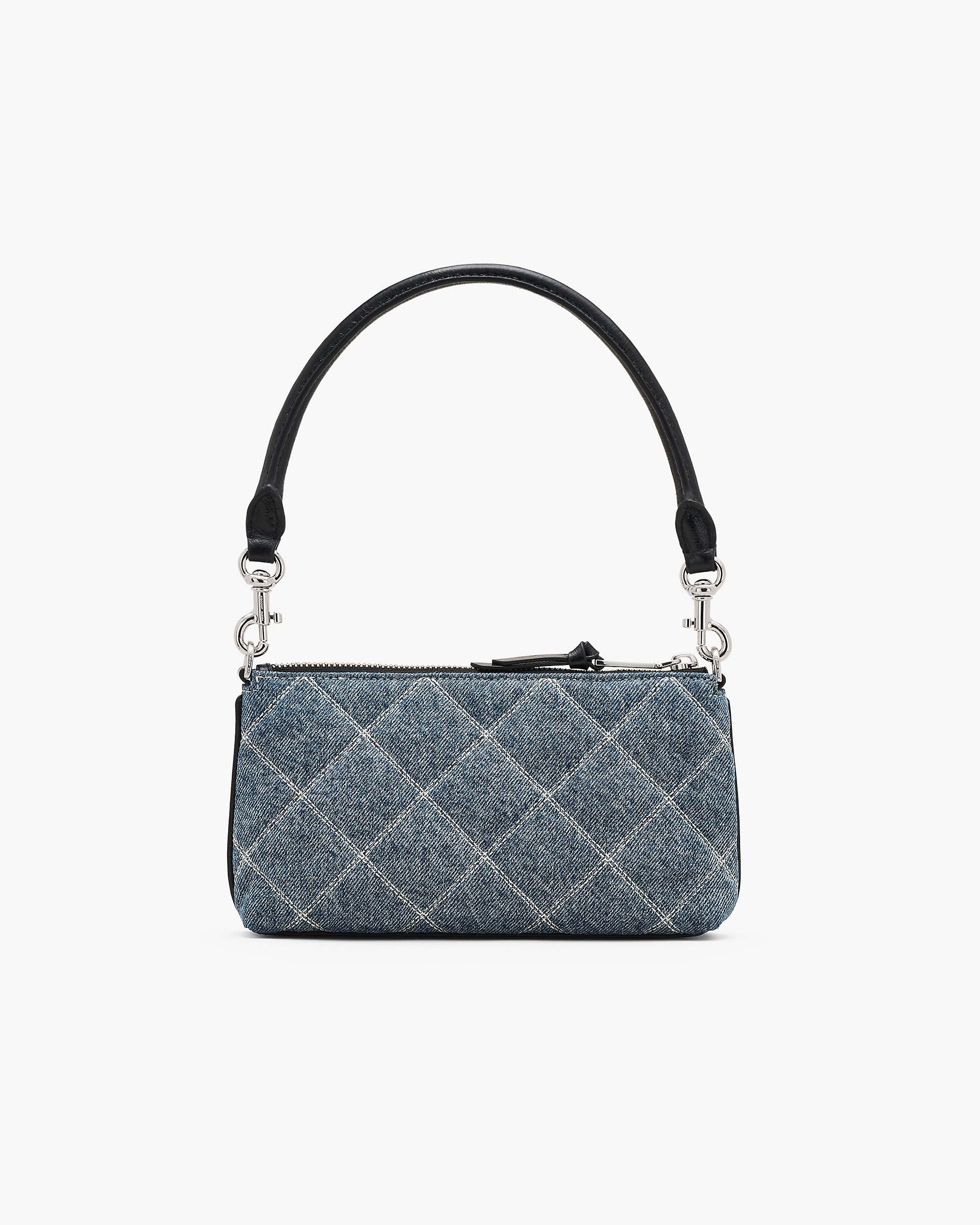 THE QUILTED DENIM SNAPSHOT POCHETTE - 3