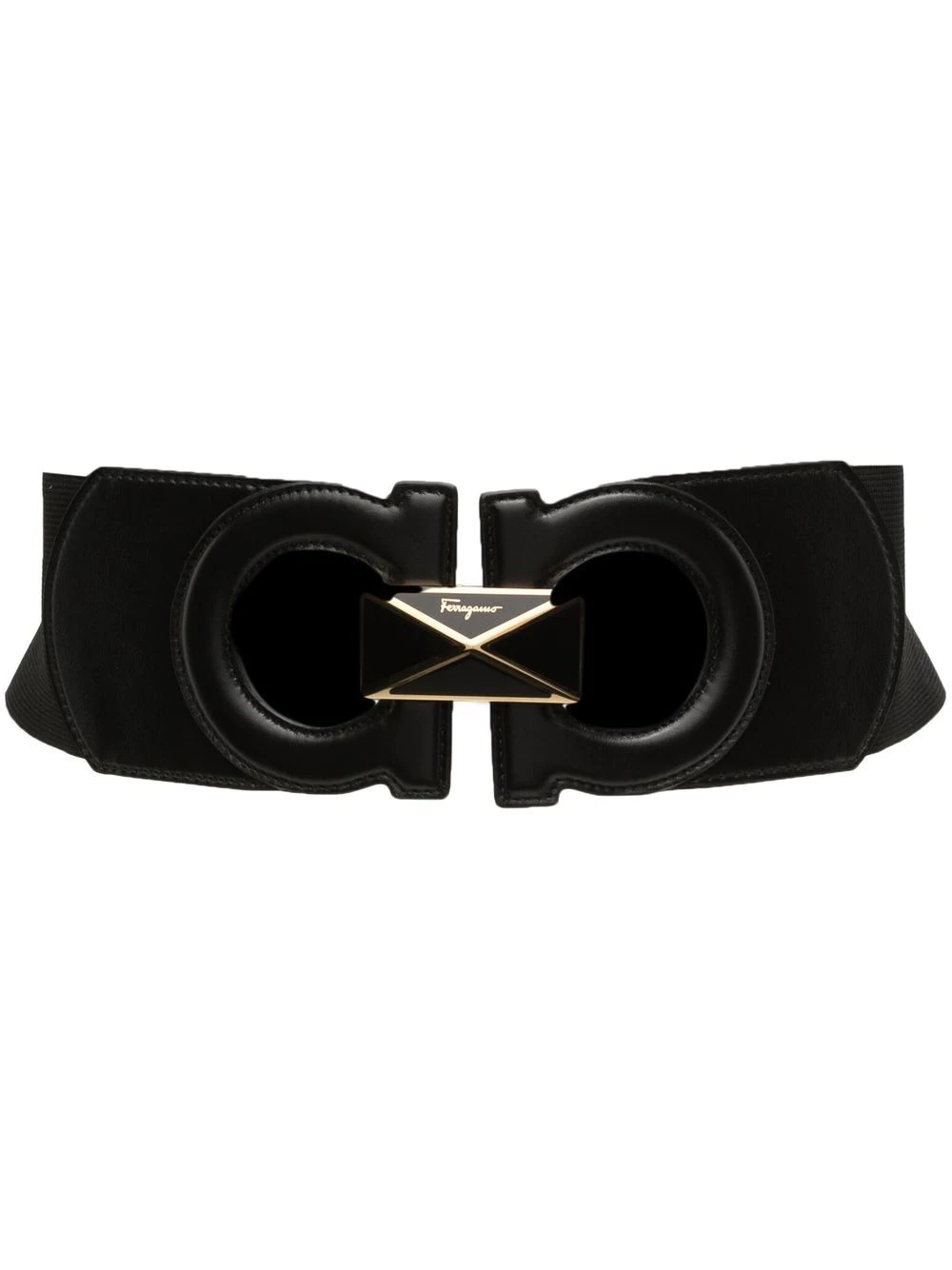 logo-plaque wrap belt - 1