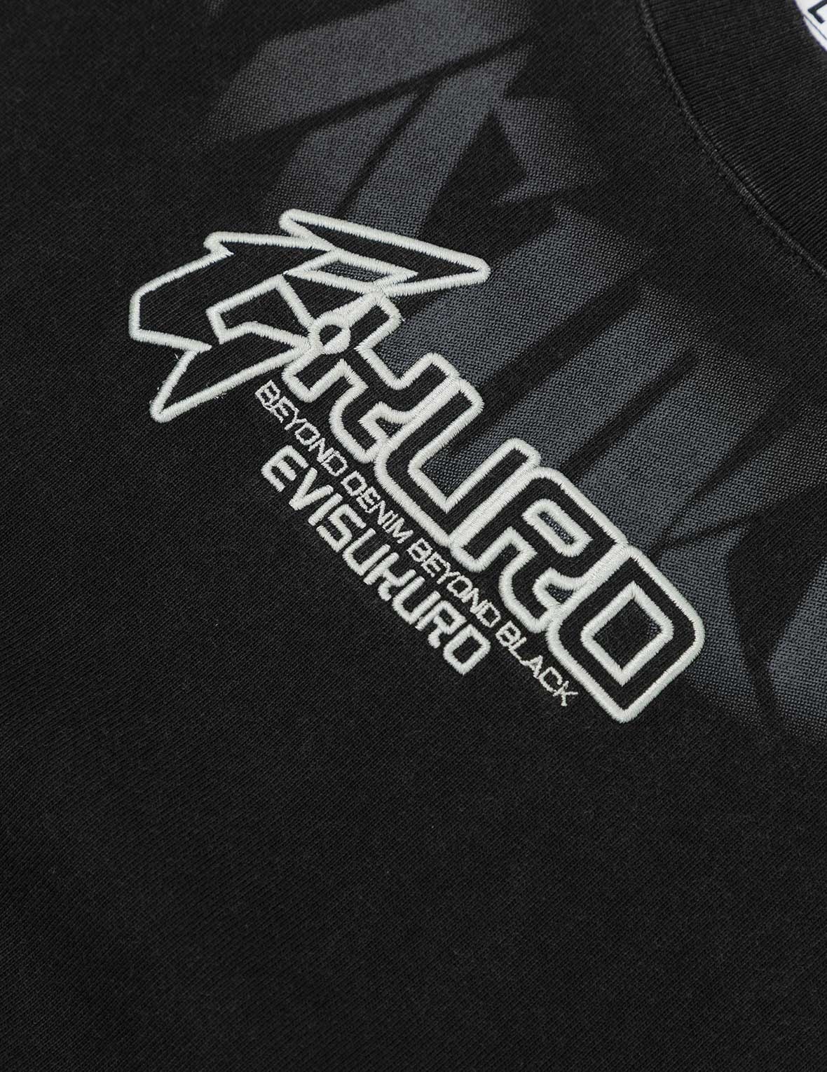 Logo embroidery Oversized Washed T-Shirt - 6