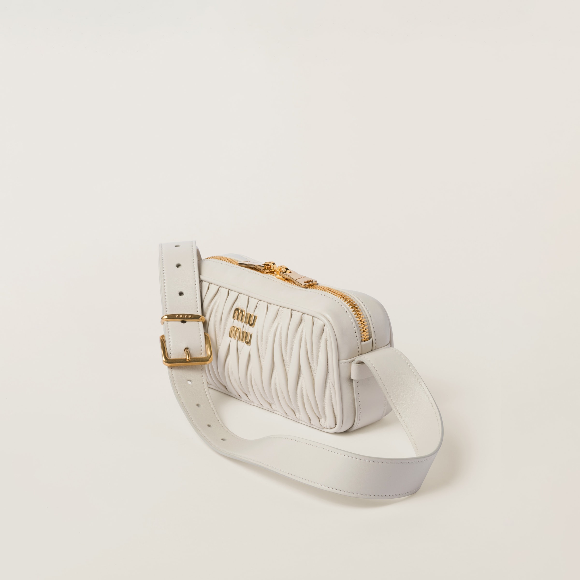 Matelassé nappa leather shoulder bag - 3