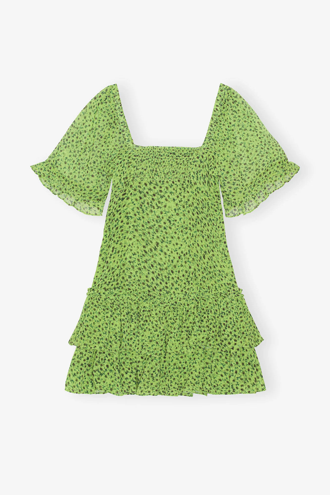 CHIFFON MINI DRESS - 1