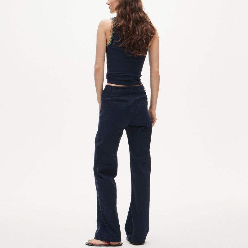 Wide-leg trouser in chino 5