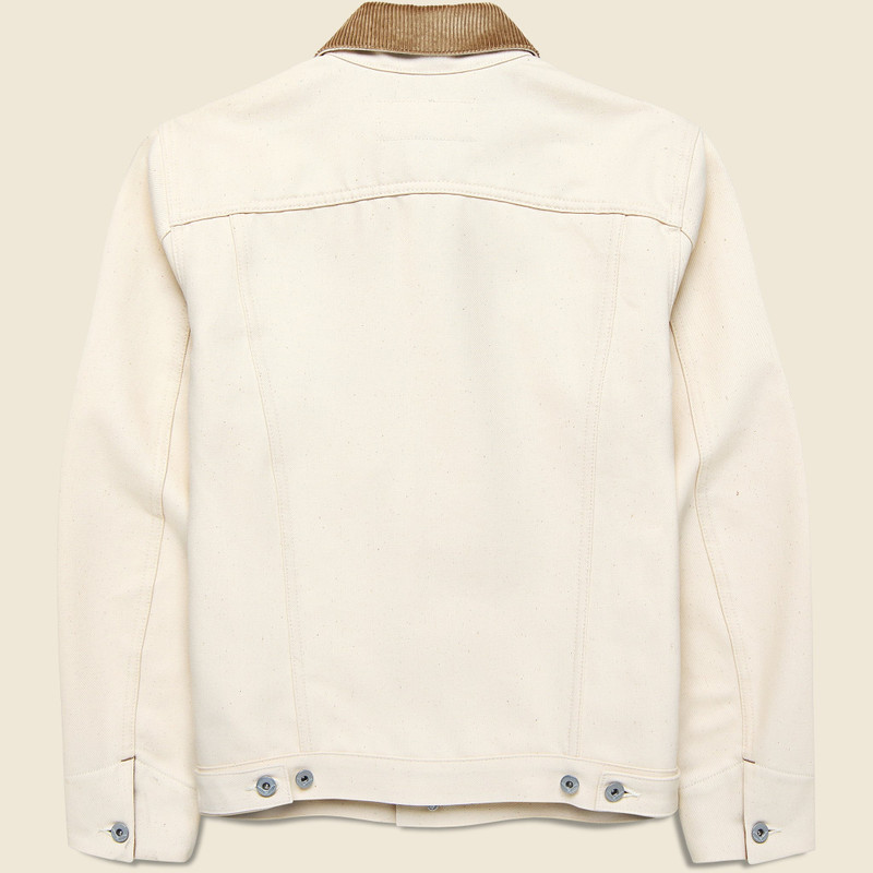 Rogue Territory Supply Jacket - Cord Collar Ecru outlook