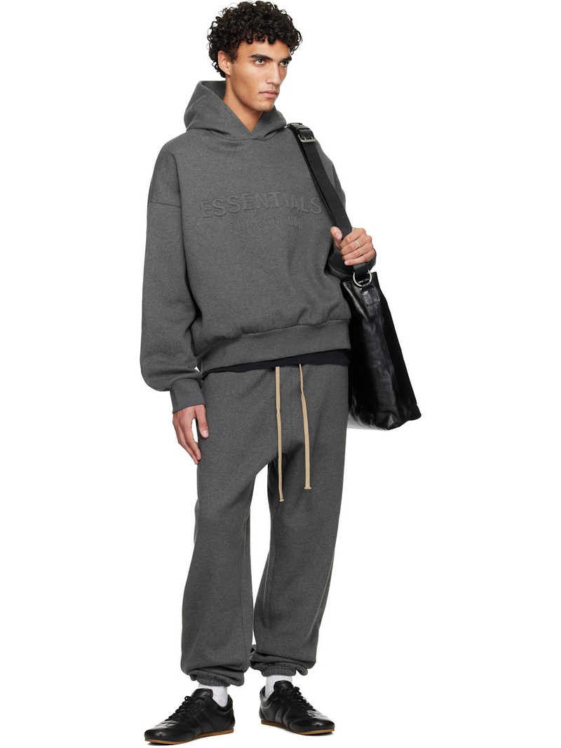 ESSENTIALS Gray Holiday Classic Sweatpants outlook