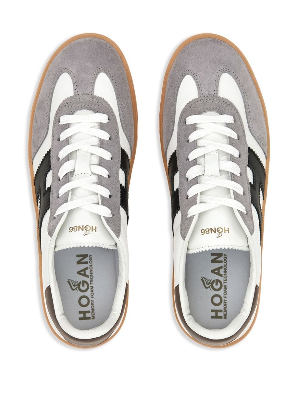 Cool low-top leather sneakers - 5