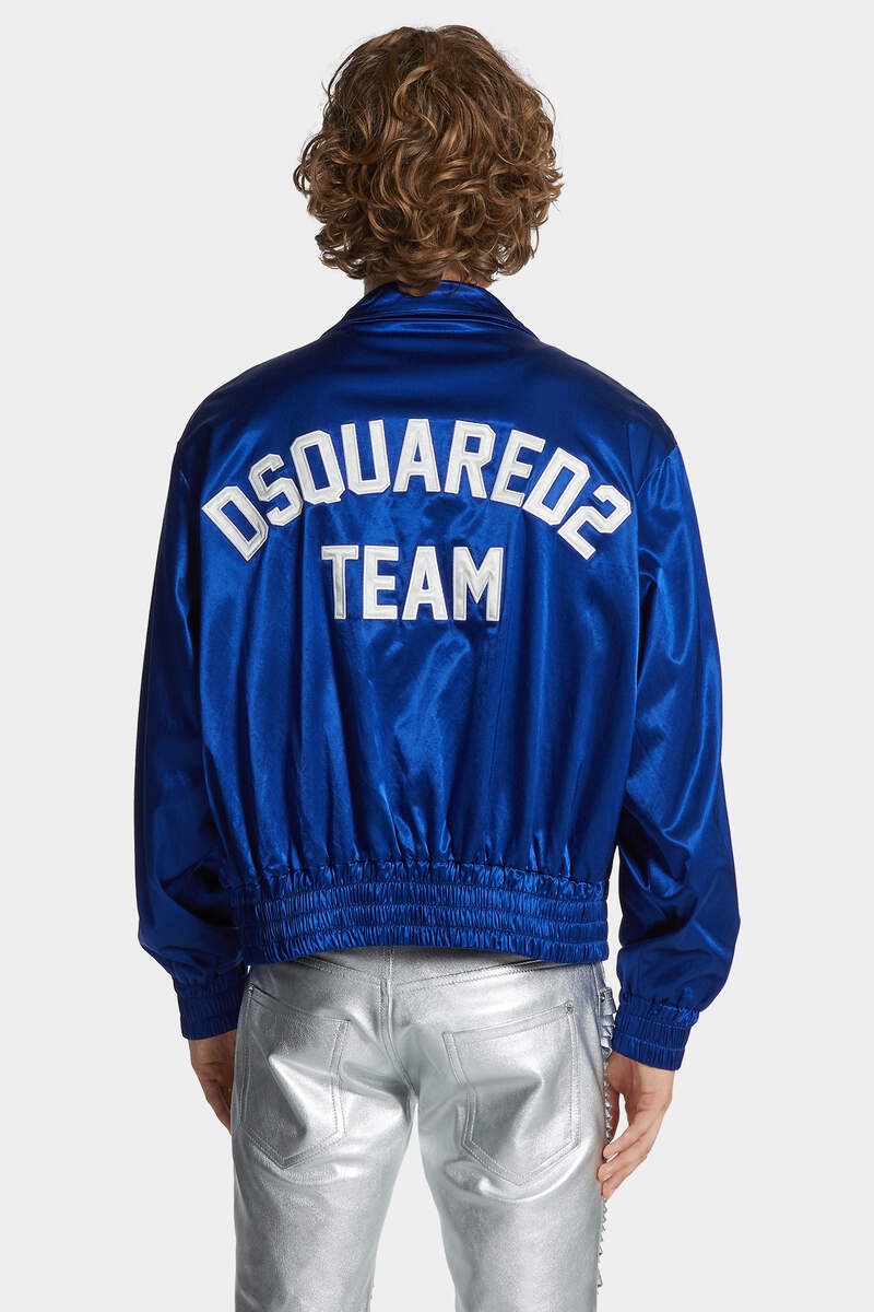 WRESTLER SATIN BLOUSON - 4