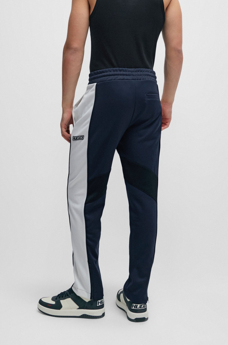 RELAXED-FIT TRACKSUIT BOTTOMS WITH COLOR-BLOCKING 5