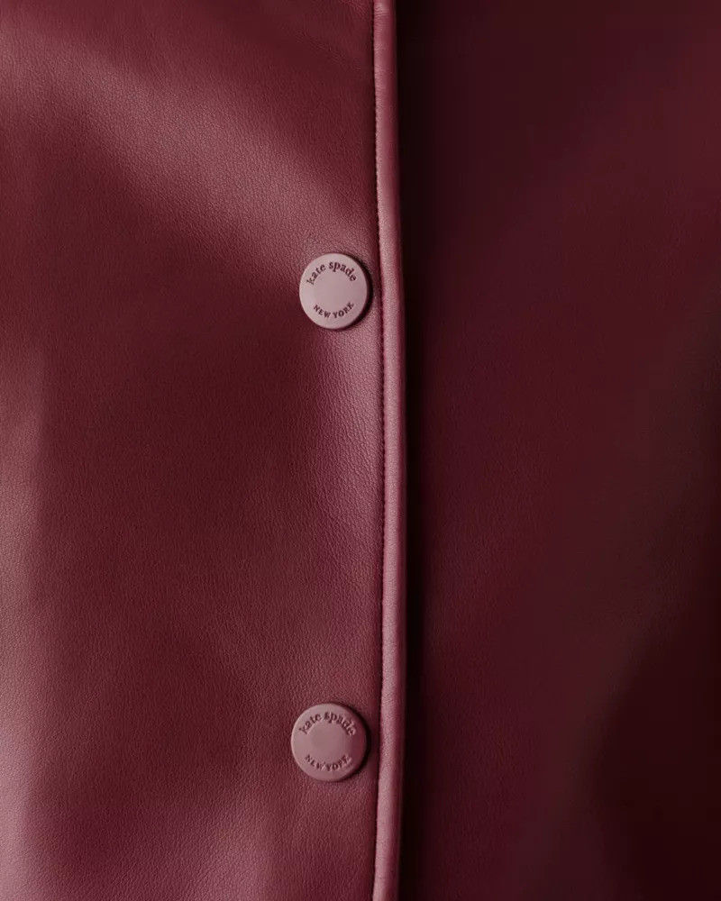 Faux Nappa Leather Jacket 3