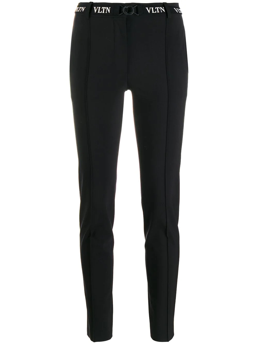 belted VLTN skinny trousers - 1