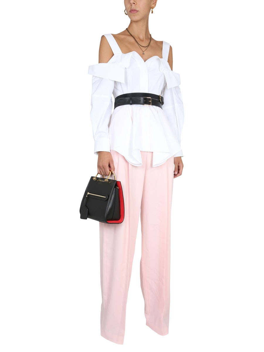 Alexander Mcqueen Women Wide Leg Pants - 2