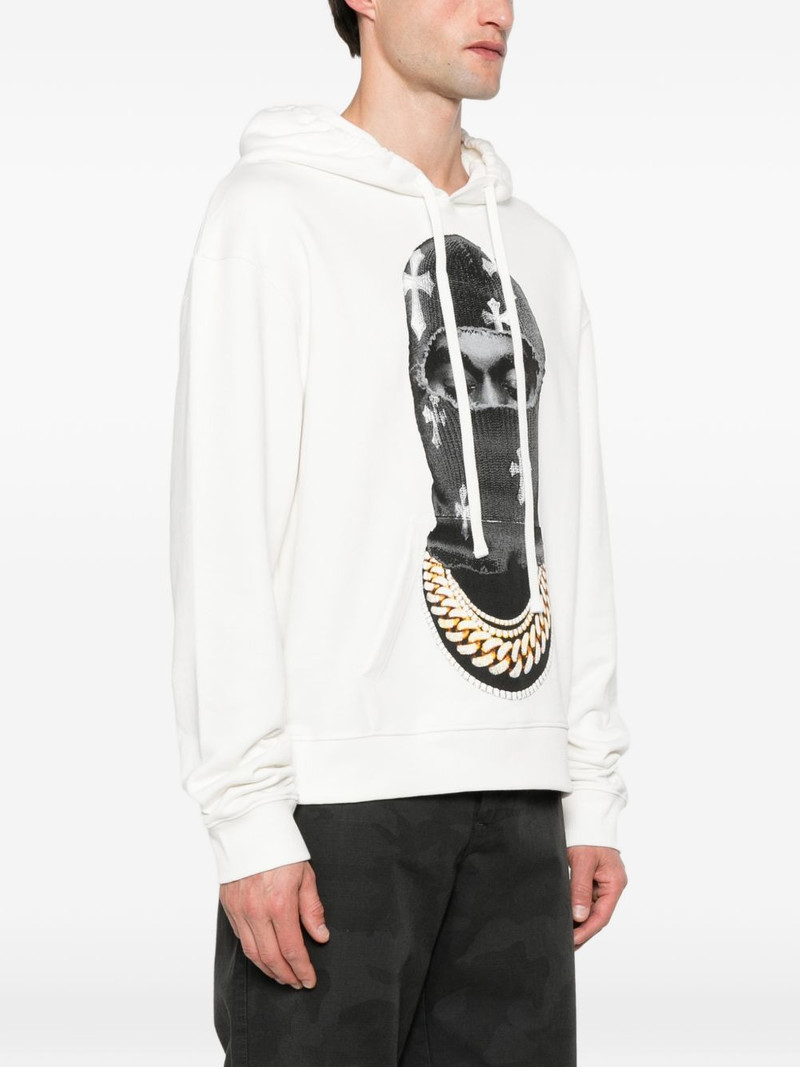 Mask graphic-print hoodie 3