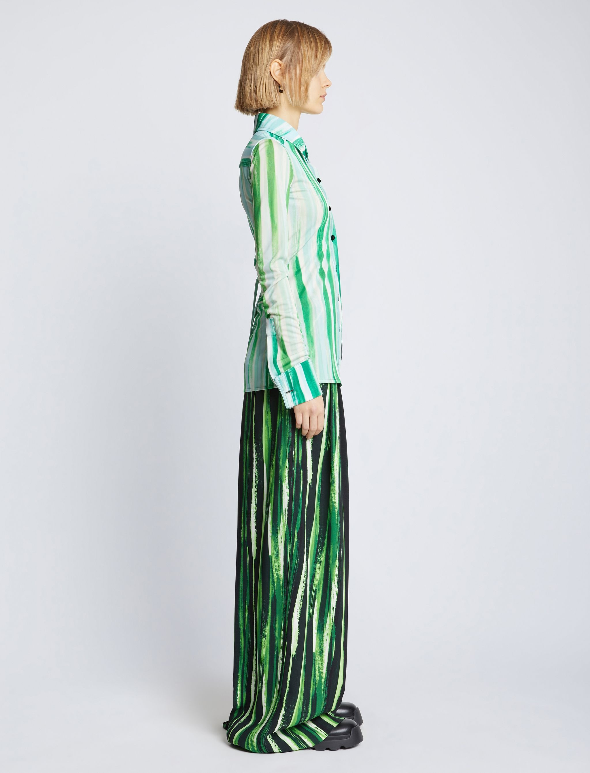 Painted Stripe Pants - 3