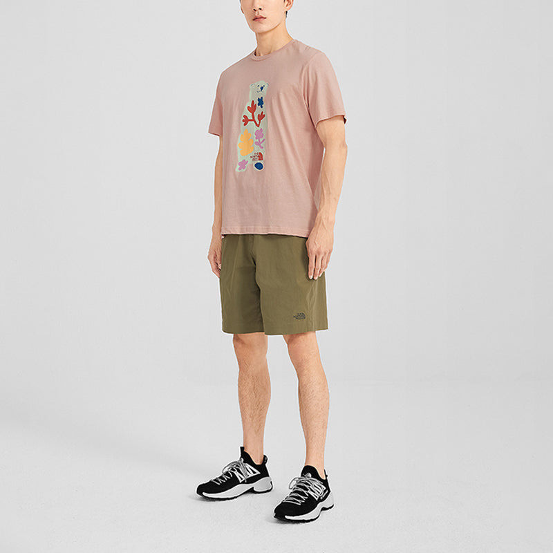 The North Face THE NORTH FACE Graphic T-Shirt 'Pink' NF0A4UDM-UBF outlook