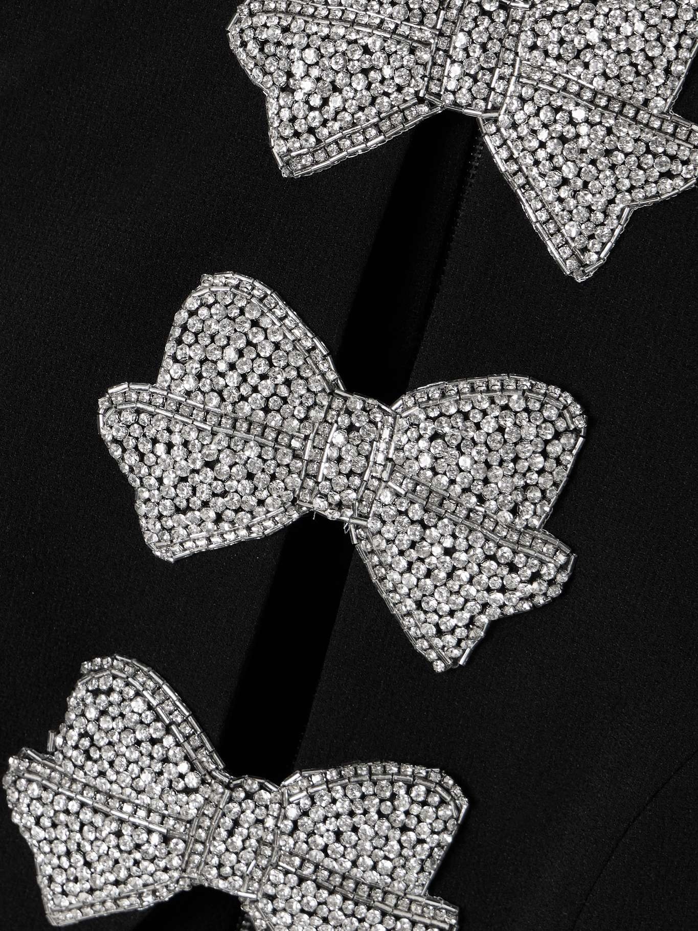 Lita cutout embellished cady top Black - 4