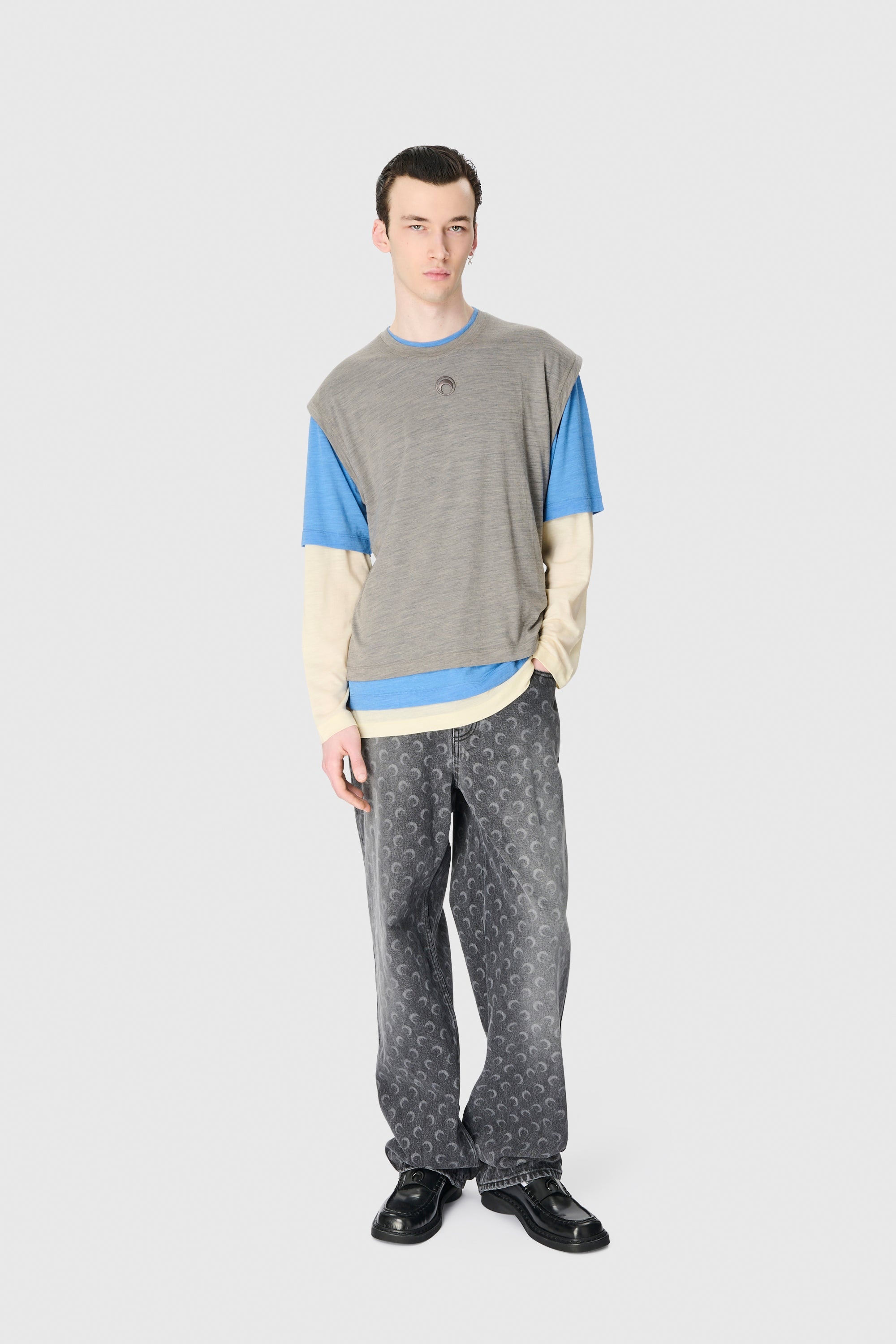 MERINO JERSEY THREE T-SHIRTS SET - 7
