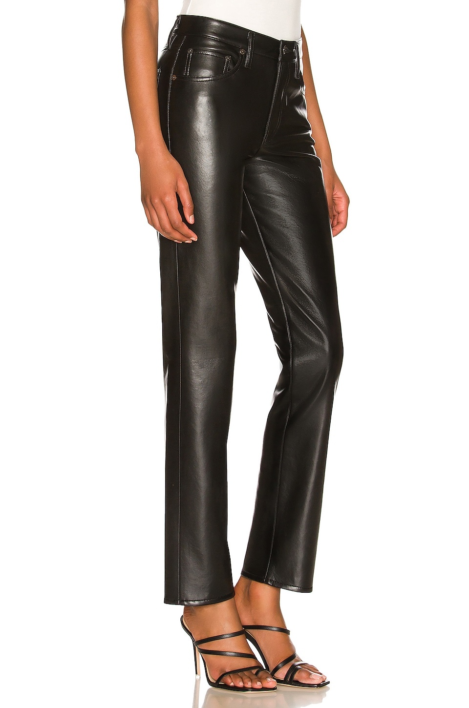 Recycled Leather Lyle Low Rise Slim - 2