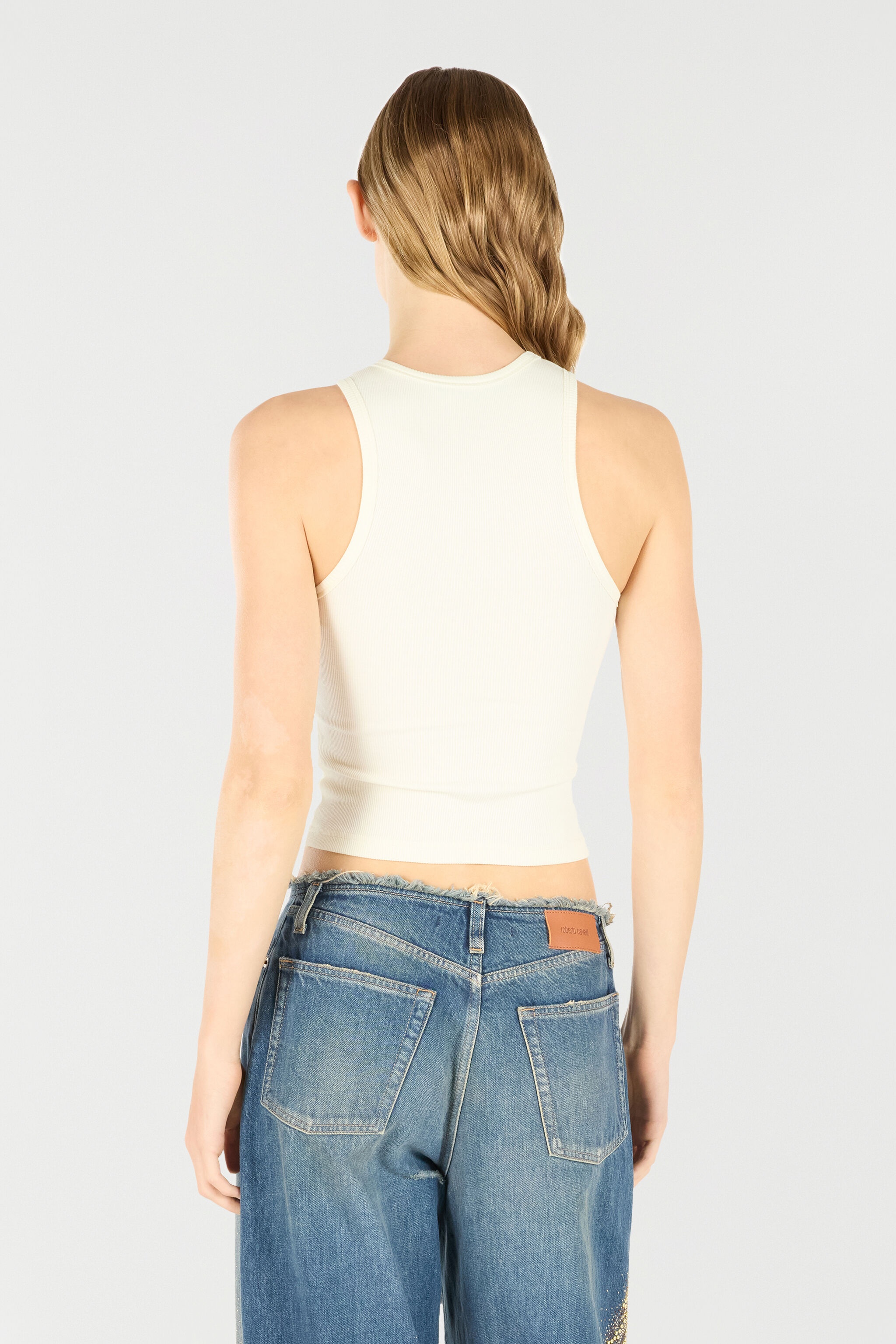 Tank Top With Embroidered Logo - 4