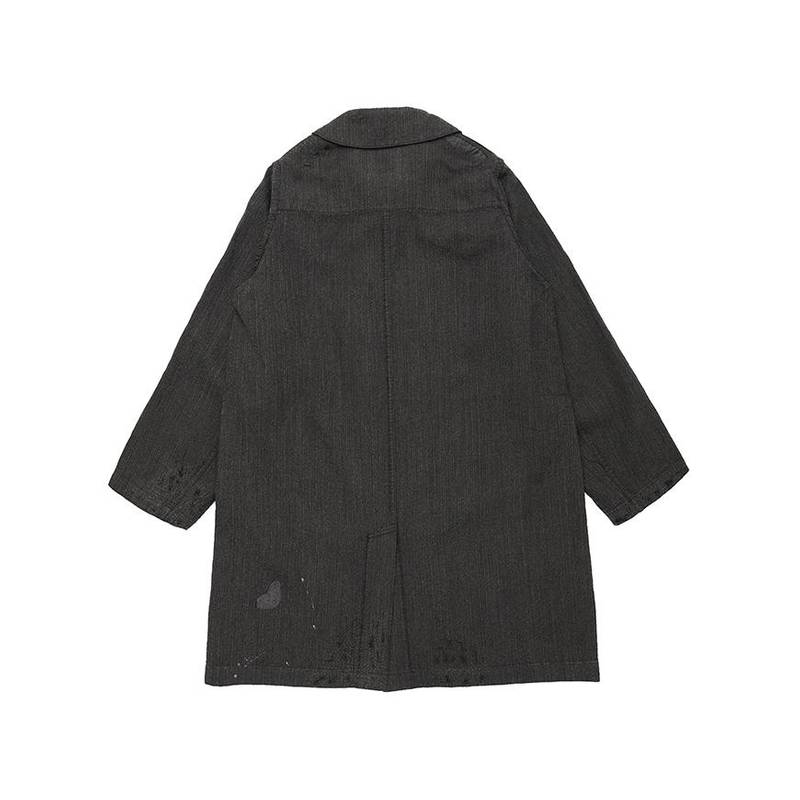 visvim GREASE MONKEY COAT CHARCOAL outlook