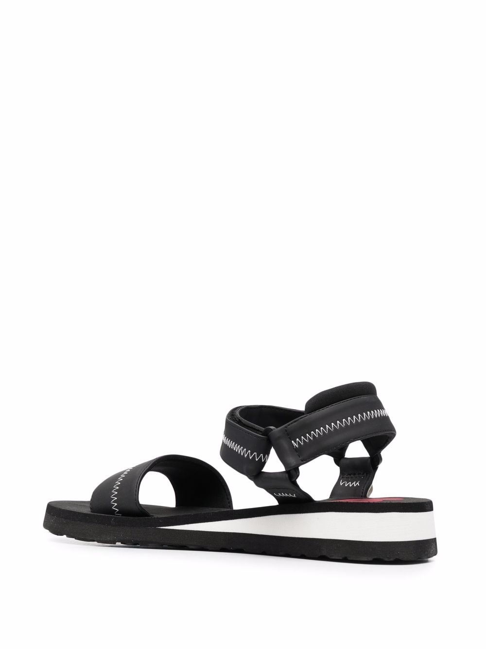 logo open-toe sandals - 3