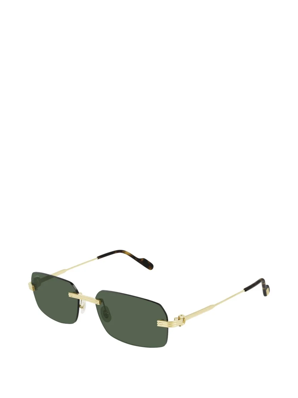 rectangular-frame sunglasses - 1