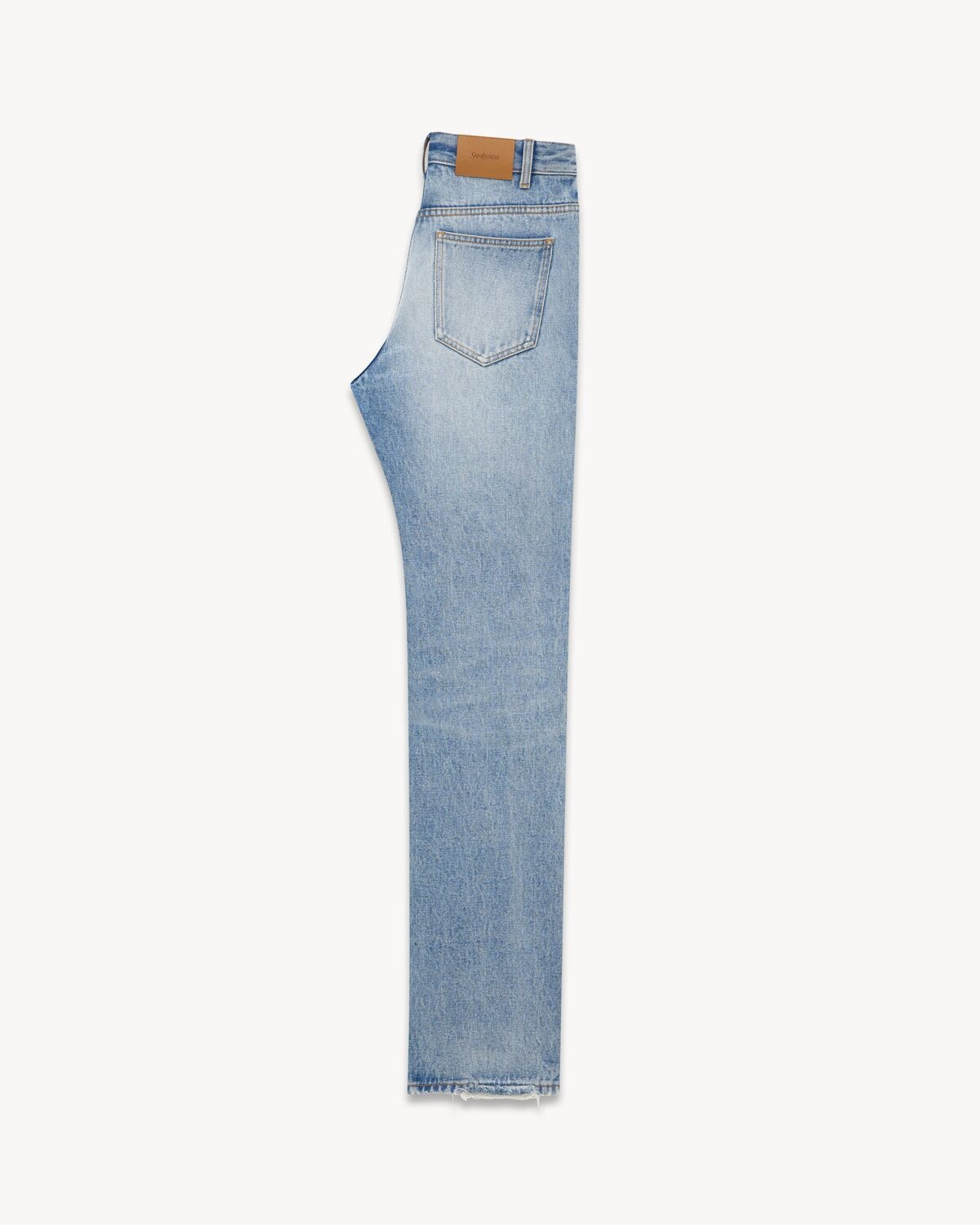 デニム・ジーパン Saint Laurent 70S Pants 70'S JEANS IN AUTHENTIC MEDIUM BLUE DENIM | Saint Laurent