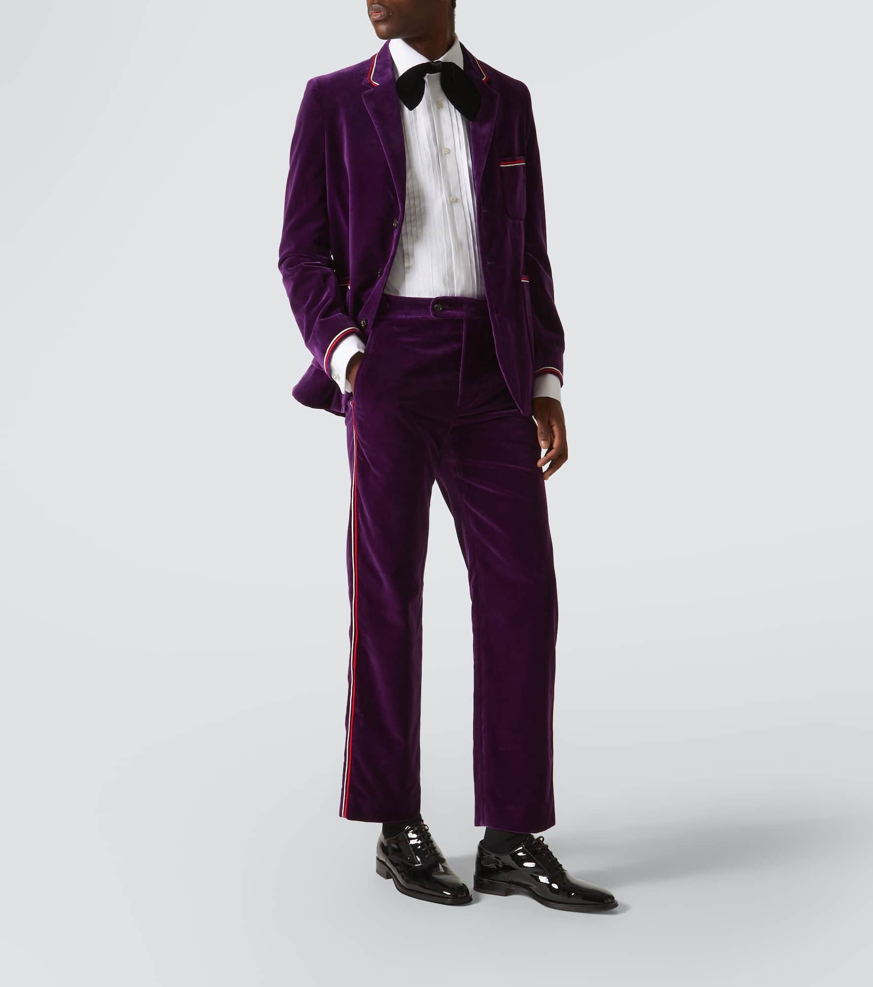 Showcase cotton velvet suit pants - 2