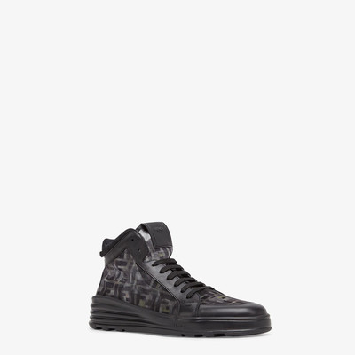 FENDI Multicolor tech mesh high-tops outlook