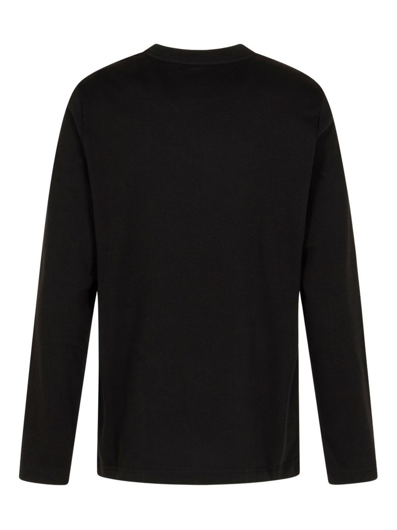 Moncler logo-plaque long-sleeve T-shirt outlook