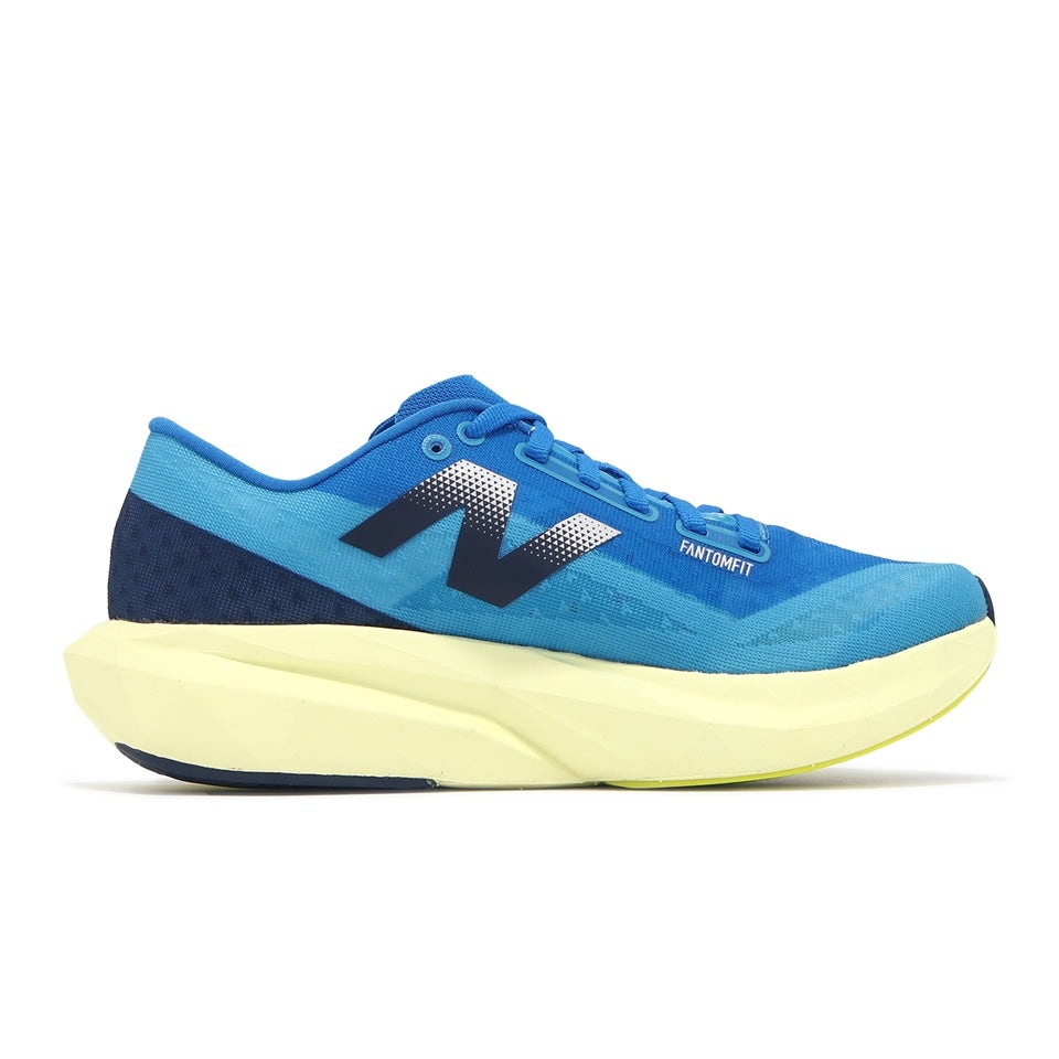 (WMNS) New Balance FuelCell Rebel v4 'Spice Blue Limelight' WFCXLB4 - 2