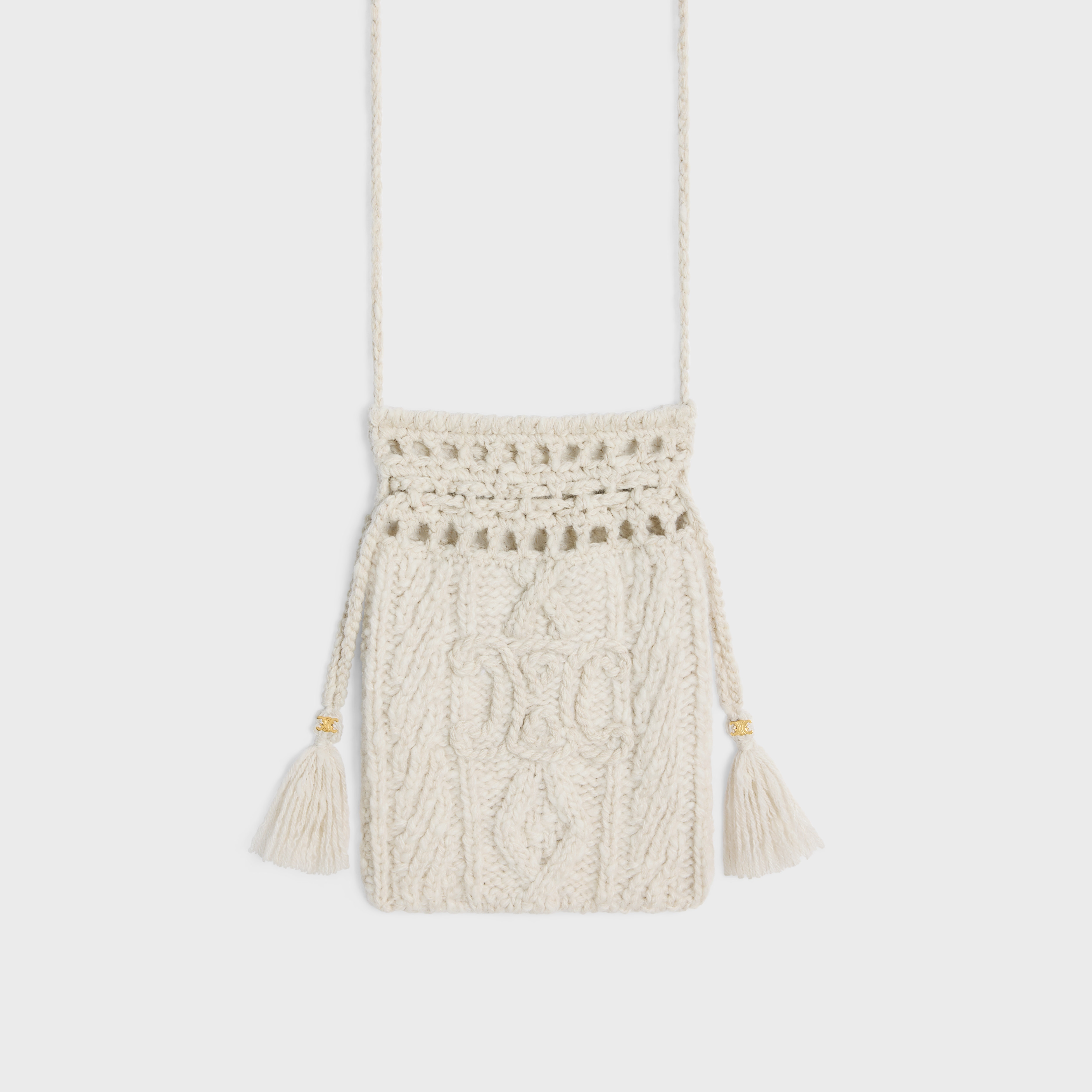 bag in triomphe aran wool - 4