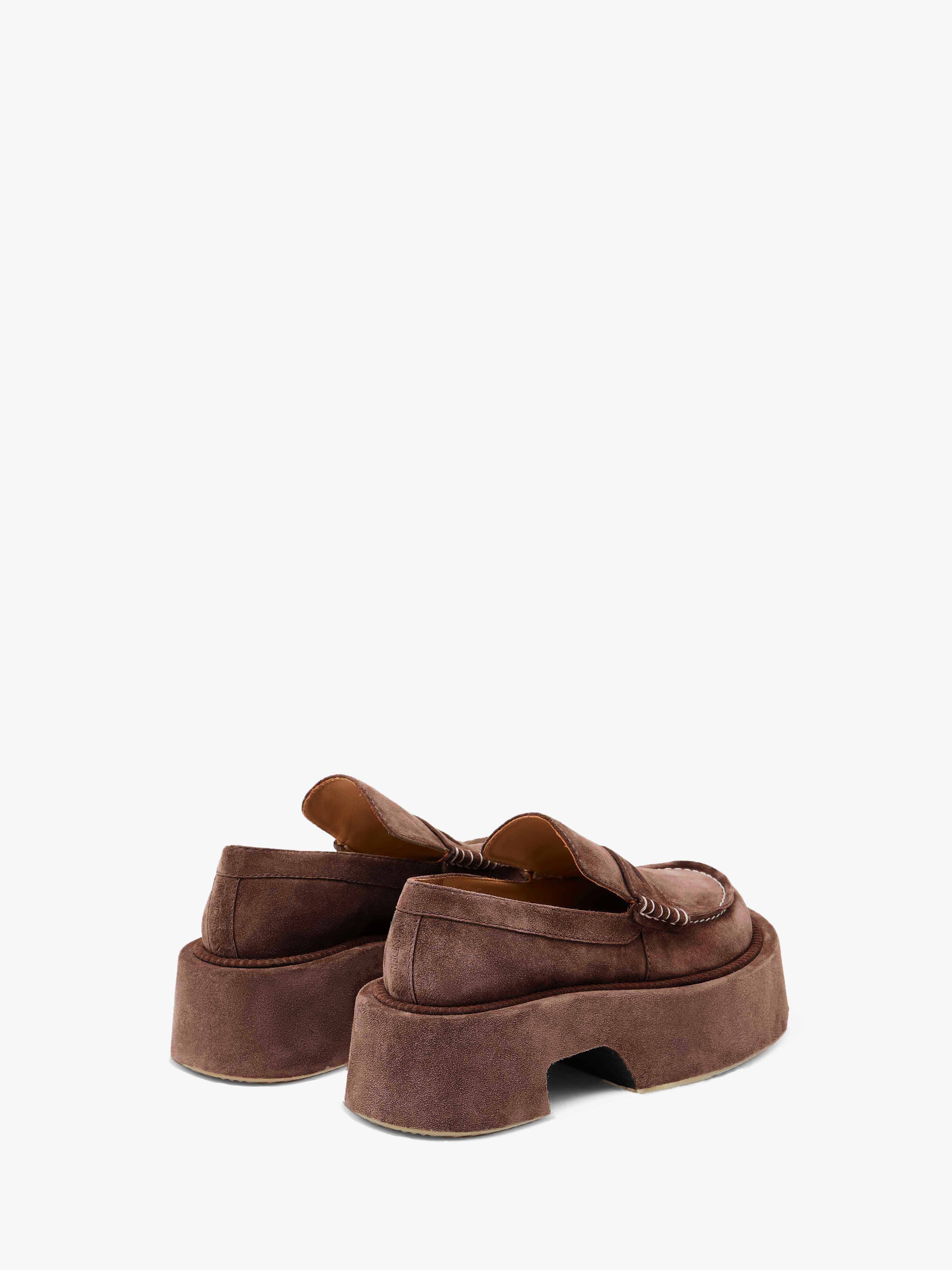 SUEDE PLATFORM MOCCASSIN - 3