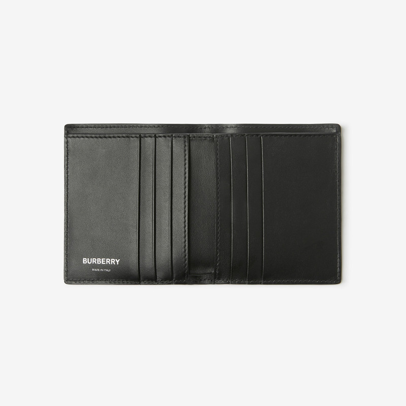 Burberry Check and Leather Folding Card Case outlook