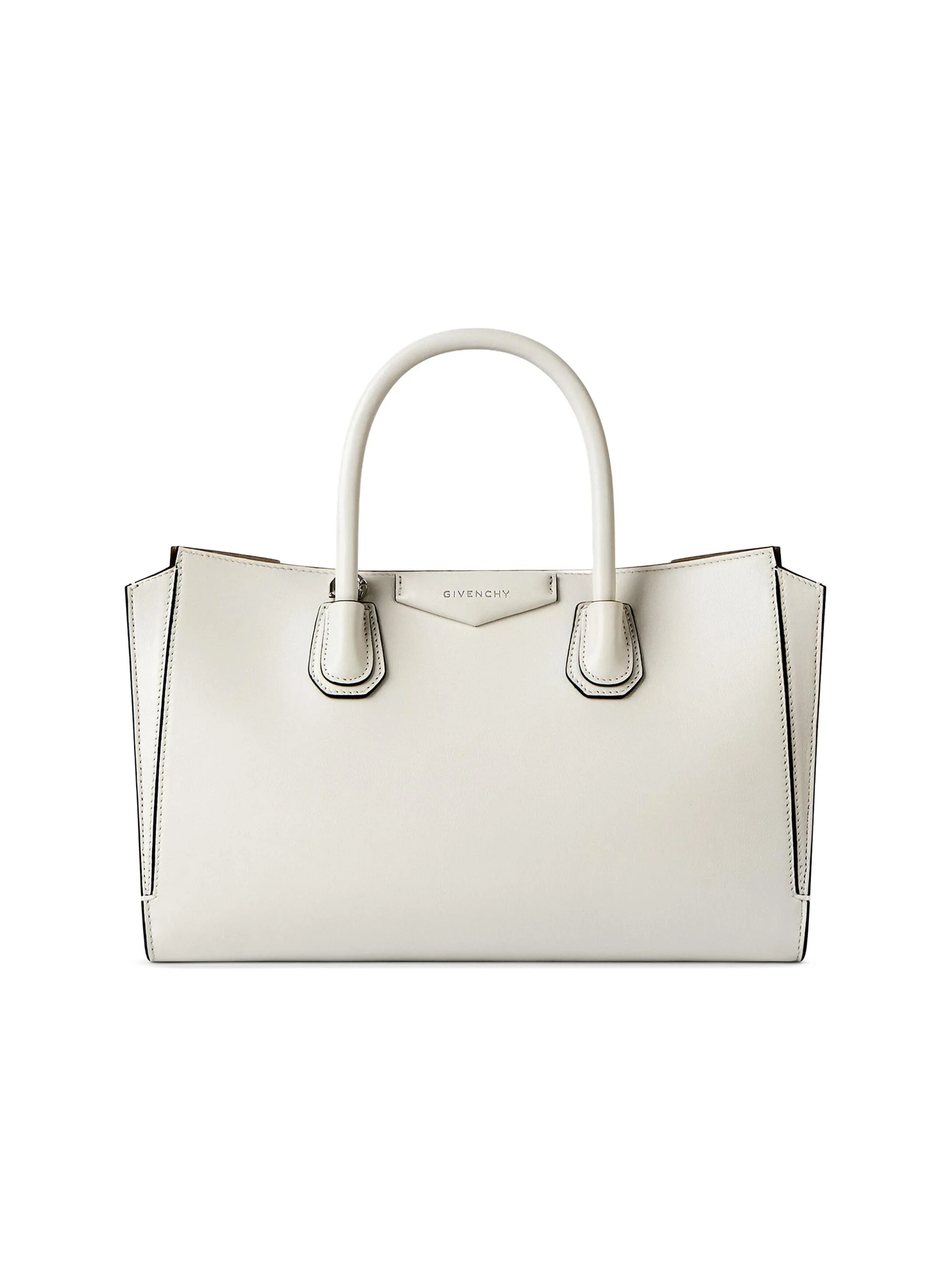Women's Small Antigona Catchall Top Handle Bag - Chalk White - 1
