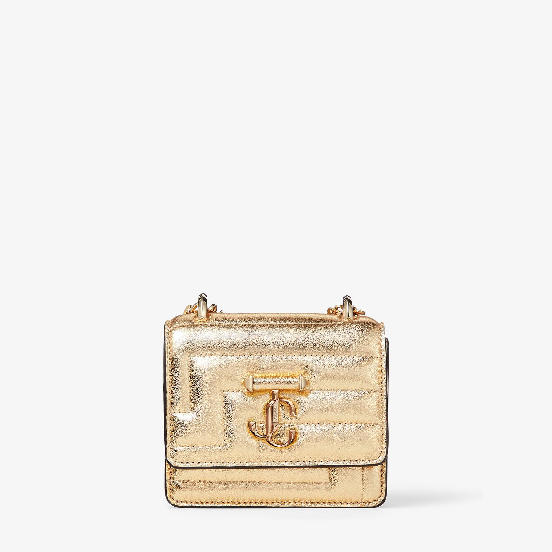 Micro Varenne Avenue Quad
Gold Avenue Nappa Leather Mini Bag - 1