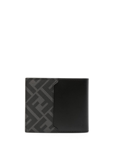 FENDI FF bi-fold leather wallet outlook
