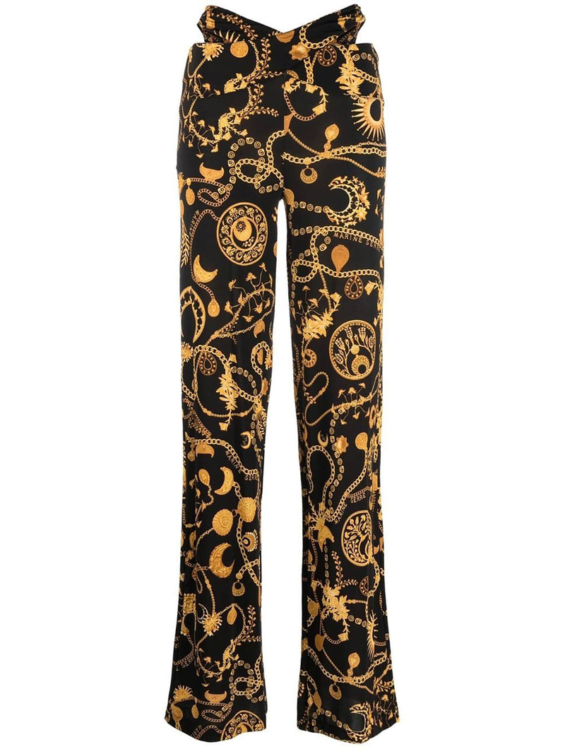 Ornament Jewellery-print jumpsuit 1