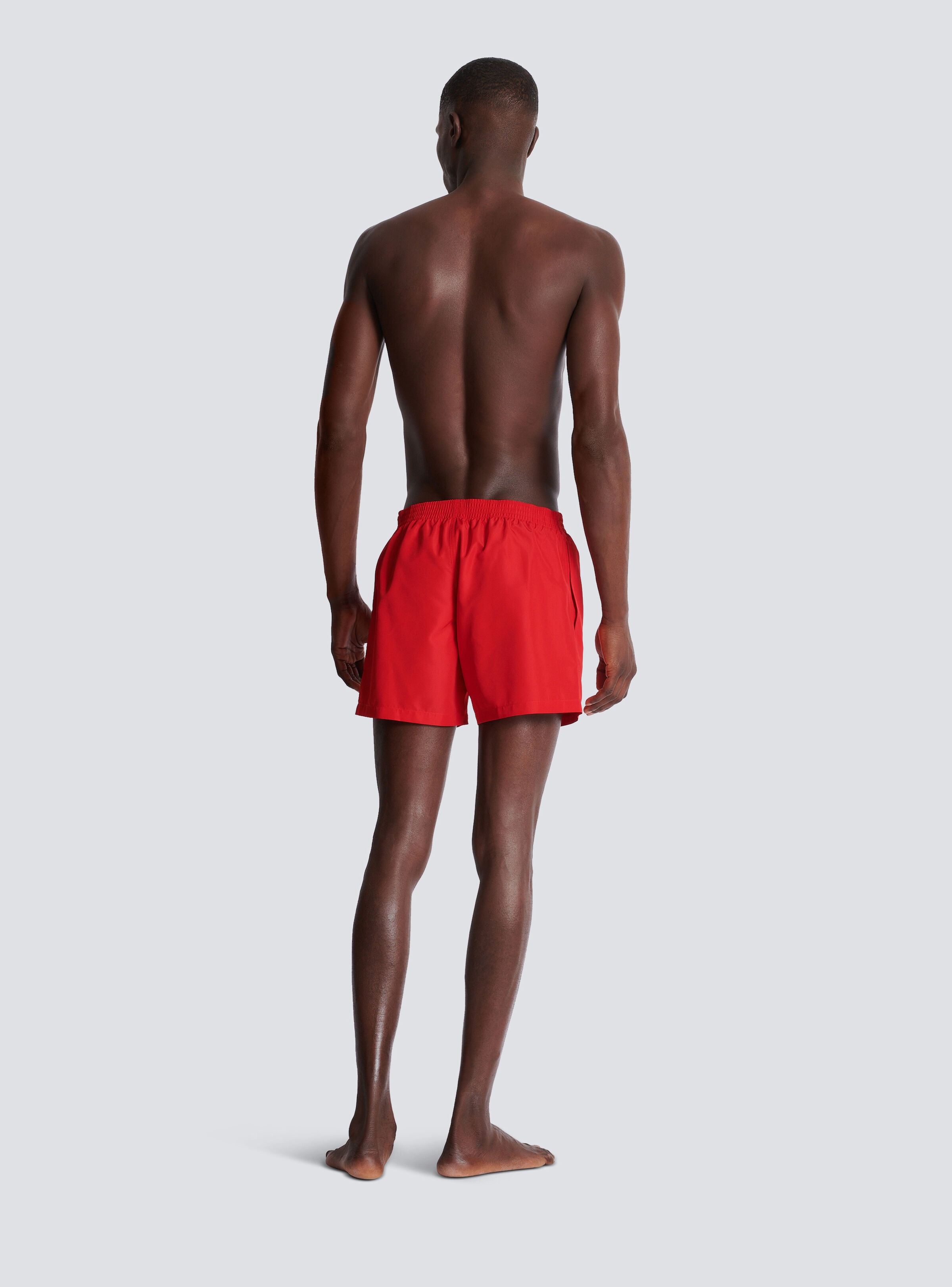 Balmain Paris embroidered swim shorts - 4