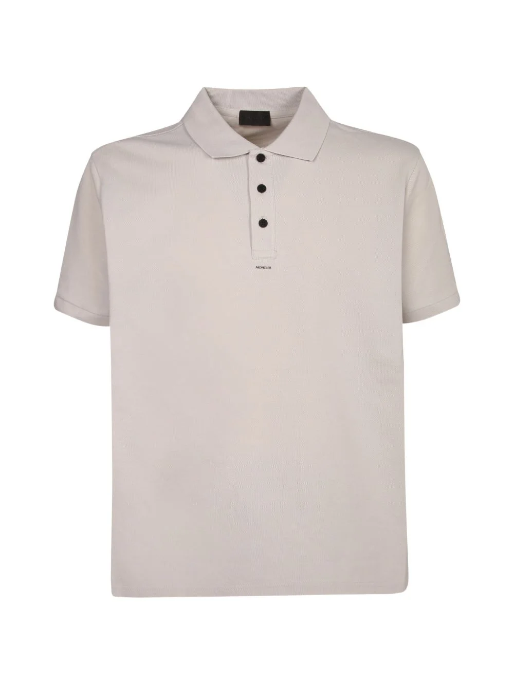 logo-print piqué polo shirt - 1
