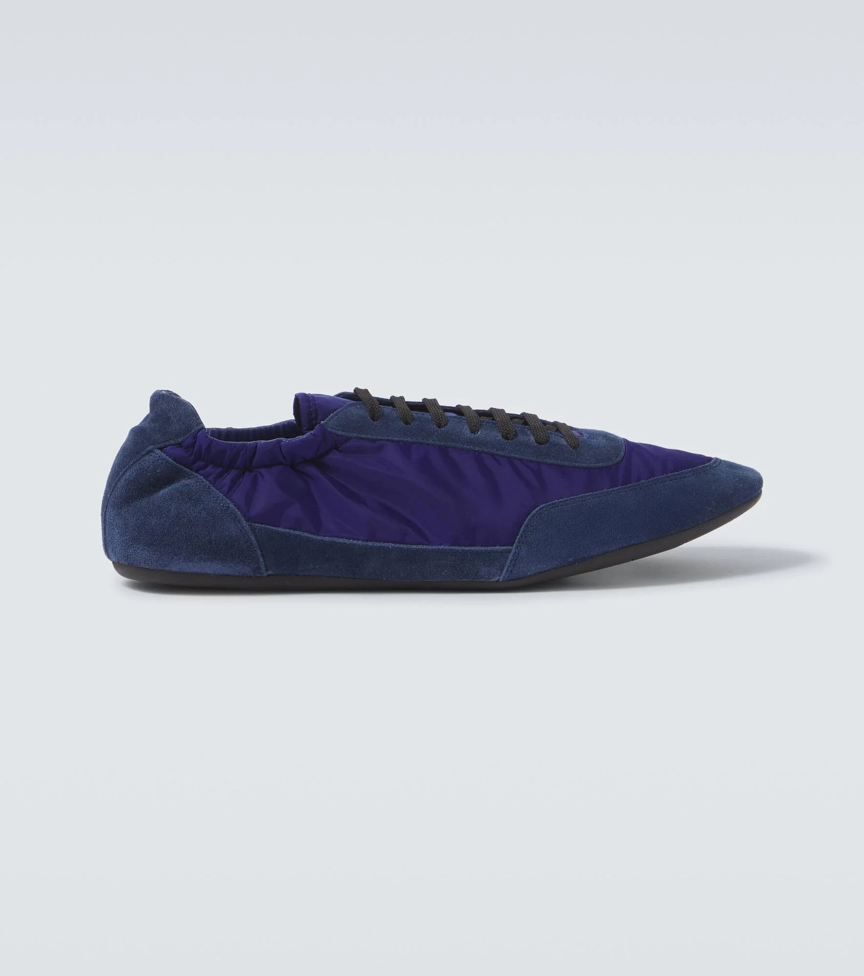 Prada Collapse Re-Nylon and suede sneakers - 1