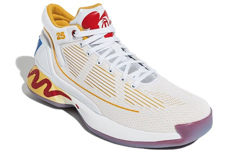 adidas McDonald's x D Rose 10 'Rose Sauce' FW7592 3