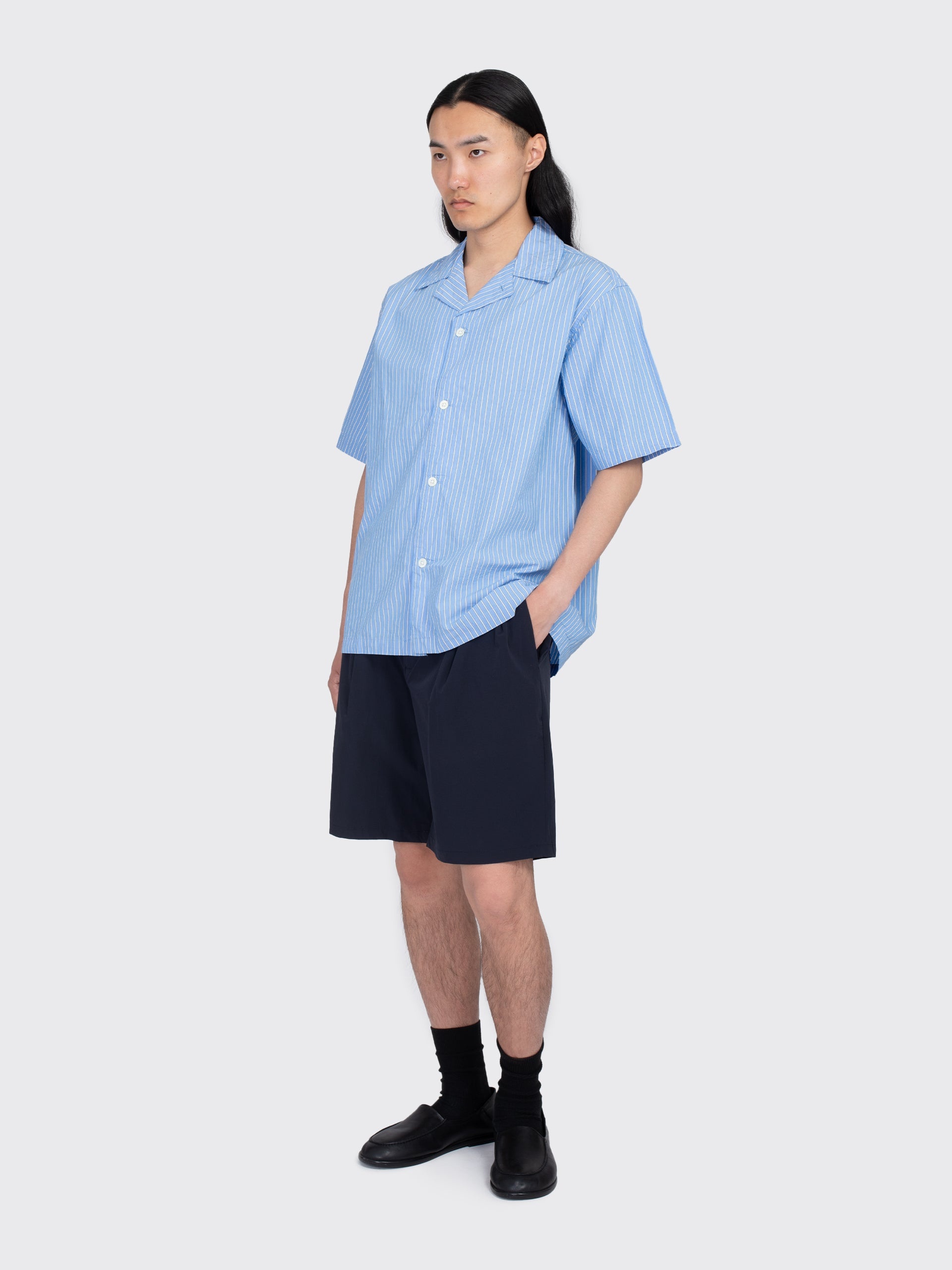 Mads Poplin Stripe SS - 4